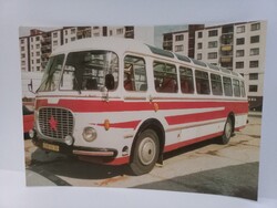 Régi képeslap  Skoda 706 busz RTO LUX  Pozsonyban  postatiszta