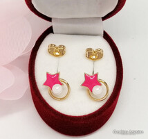 Xuping aranyozott antiallergén fülbevaló, 14 mm (2364)