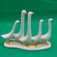 Aquincum porcelán Libasor figura