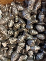 Öntöttvas toboz 10db dísz kályha kút tető sparhelt kovácsoltvas kapu korlát kerítés csúcsdísz