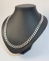 925-ös ezüst vastag / masszív férfi nyaklánc / 55 cm - 77g !