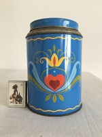 Vintage kávés pléhdoboz