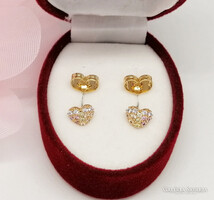 Xuping aranyozott antiallergén fülbevaló, 8 mm (2381)