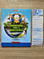 Garfield matricás album, a legújabb! 11: Mentsük meg a bolygót! /II. #074