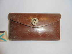 Régi kerékpár bőr szerszámos táska