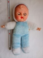 Baba plüss játékbaba 30cm lencsi baba Lencsibaba vintage