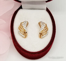 Xuping aranyozott antiallergén fülbevaló, 15 mm (2611)