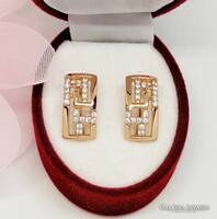 Xuping aranyozott antiallergén fülbevaló, 18 mm (2544)