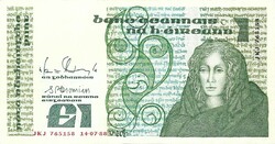 1 font pound 1988 M.F. Doyle és S.P. Cromien Írország