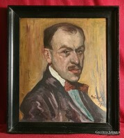 Gimes Lajos (1886 - 1945) : Portré 1911