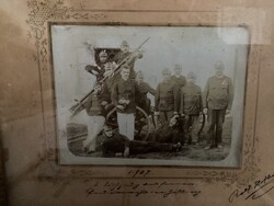 Katonafotó 1907 .