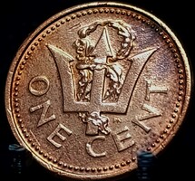 Barbados 1 cent, 1995 D11A1