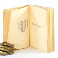 Aláírt Sorszámozott Szabó Lőrínc - A szegény Villon tíz balladája Bisztrai Farkas Ferenc kiadványa !