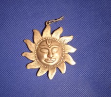 Beautiful 6 cm brass star medal a great gift idea