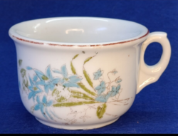 Bieder kézzel festettvirágos  komacsésze 19 sz közepe
