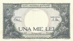 1000 lei lej 1943 03. 23. Románia