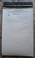 194X. Állatorvos Alsódabas recept tömb