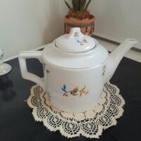 Retró Zsolnay pajzspecsétes teás kanna