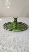 Vintage ceramic serving tray, seder plate