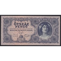 Magyarország,500 pengő 1945 aUNC+