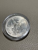 1985 Mexico 1 Uncia Plata Pura – Libertad .999 ezüst érme