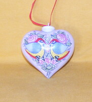 Villeroy & Boch madaras szív alakú függeszthető dísz