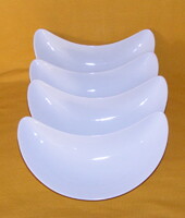 Porcelán csontos tányér 4 db