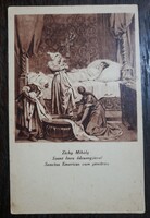 1920-30 Zichy Mihály,Szent Imre Édesanyjával Postatiszta