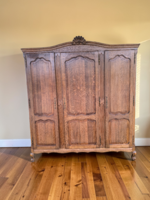 Neobarokk 3 ajtós ruhás szekrény, gardrób.