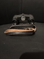 Szovjet 2,5x színházi látcső (opera glasses) eredeti bőrtokkal, 20. század második fele