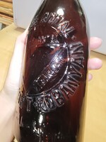 Régi Sörös Üveg Dreher Antal Serfőzfei R.T. Kőbányán Elidegeníthetetlen Tulajdona