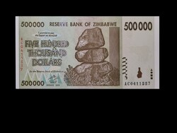 500 000 DOLLÁR - ZIMBABWE - 2003 - UNC