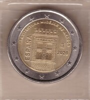 Spanyolország 2 euró, 2020 - Aragónia mudéjar stílusú építészete - Emlékérme