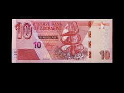 10 DOLLÁR - ZIMBABWE 2002   UNC