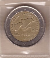 Olaszország 2 euró, 2011 - Az Olasz egyesülés - Emlékérme