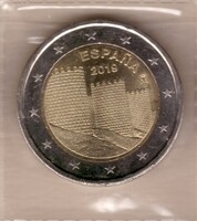 Spanyolország 2 euró, 2019 - Avila óvárosa - Emlékérme