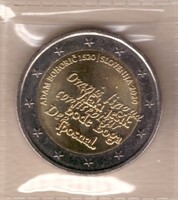 Szlovénia 2 euró, 2020 - Adam Bohorič születése - Emlékérme