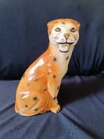 Nagyméretű porcelán gepárd