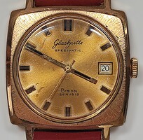 Glashütte Spezimatic BISON automata – aranyozott vintage óra