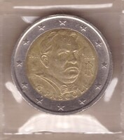 Olaszország 2 euró, 2012 - Giovanni Pascoli halála - Emlékérme