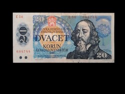 20 KORONA - CSEHSZLOVÁKIA - 1988 -