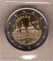Spanyolország 2 euró, 2013 - Escorial kolostor - Emlékérme