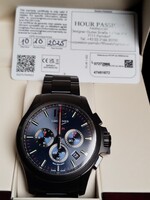 Longines Conquest V.H.P. Chronograph Black PVD,