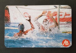 Állami Biztosító vizilabda verseny sport kártyanaptár 1991