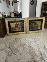 Antik kép  cromolitográfia