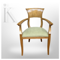 Klasszikus antik stílusú étkező/tárgyaló székek felújítva