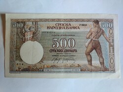 Extra szép, Dinár 1942 ! Vf ++!
