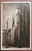 II. világháborús "repülős" katona fotója 1939-ből, Domanicky Fotó, Tapolca