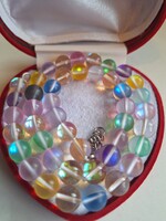 Auróra Borealis,Színes Sarki fény nyaklánc