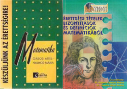 2 db érettségire készítő matematika tankönyv - Gábos Adél-Halmos Mária, Dr Szabóné Zavaczki Andrea, Tokodiné Újházi Andrea